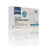 Concept Pkt.100 5�X3� Ruled Record C