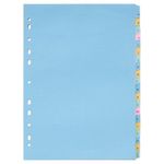 Concept 150Gsm Alphabetical Subject Divi