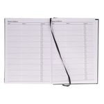 Concept 2026 A4 Diary Page A Day - Black