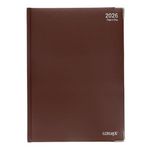 Concept A4 2026 Page A Day Desk Diary Bo