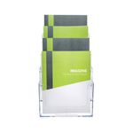 4 Tier 4 Pkt Lit Holder A4 Portrait