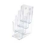 4 Tier Lit Holder 1/3 A4/Dl Ptrt