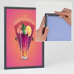 15Mm Snap Frame A5 Grey Frame