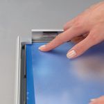 Freestanding 25Mm A4 Optiframe Slv