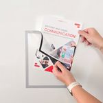 Announce Frame Solo A4 Slv Grey Pk2