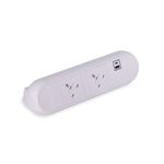 On Desk Power Module 2Xuk Socket Wht