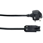 In Desk Power Module 1Xuk Socket Wht
