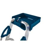 Workstation 4 Tread Stepladder Blue