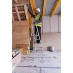 5 Tread Stepladder + High Handrail