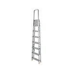 7 Tread Stepladder + High Handrail