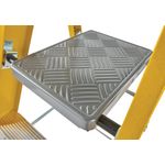 6 Tread Fibreglass Platform Ladder