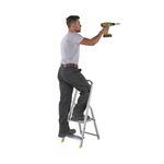 2 Tread Stepladder + High Handrail
