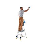 Workstation 3 Tread Stepladder Blue