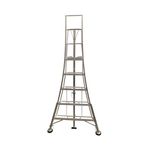 Adjustable 5 Tread Tripod Ladder