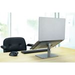 Kensington Univ Laptop Riser Silver