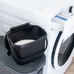 4.5 L Kitchen Waste Caddy Black