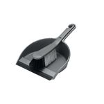 Addis Soft Dustpan/Brush Set Met