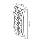 Alba Wall Display Unit 5 Compartment