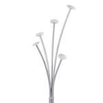Alba Festival Coat Stand Silver/Wht