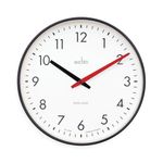Riley Office Clock Black 30Cm 22573