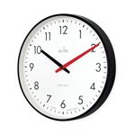 Riley Office Clock Black 30Cm 22573
