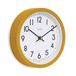 Elstow Small Clock Ylw 20Cm 22841