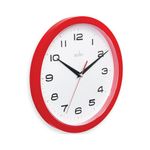 Acctim Aylesbury Wall Clock Red