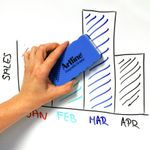Artline Whiteboard Eraser Ast Pk4
