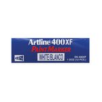 Artline 400 Wht B/Tip Paintmark Pk12