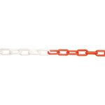 Red/White Plastic Chain 6Mm X 25M