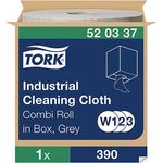 Grey Combi Cleaning Cloths Roll 148M