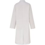 White Indl Laund Lab Coat S