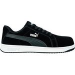 Iconic Blk Suede S1Pl Trainers 9 43