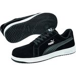 Iconic Blk Suede S1Pl Trainers 10 44