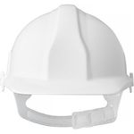 Champion White Unvented Sr Helmet
