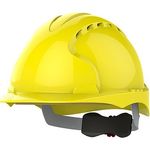 Evo3 Yellow Vented Wr Saf Helmet