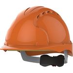 Evo3 Orange Vented Wr Saf Helmet
