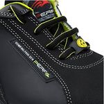 Endurance Black/Grn Saf Trainers 10