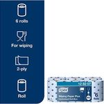 M2 Wiping Paper Plus Blue Roll Pk6