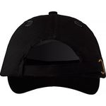 Black Baseball Bump Cap