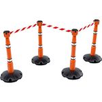 Org Retract Barrier Red/White Belt