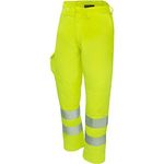 7418 Mens Ylw Hi-Vis Trs 38R
