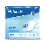 Attends Soft Pad Sz 4 Super Pk46