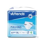 Attends Pullons Pant Sz 6Xl X4 Pk16