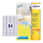 Averyl Mini Labels+ 84Tv White