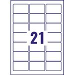 Avery Label Hdut 21/Sht White Pk420