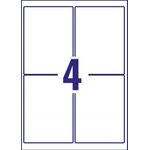 Avery Inkjet Address Labels 4 Sheet