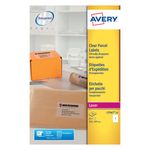 Avery Clear Laser Lbl L7567-25 25Sht