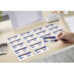 Avery S/A Name Badges 80X50Mm Pk150