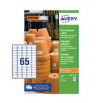 Avery Ul Res Labels 38X21Mm Pk1300